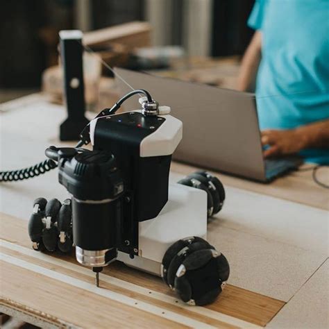 goliath portable autonomous cnc machine|hand held metal cutting router.